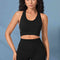 Cropped Sports Tank and Shorts Set