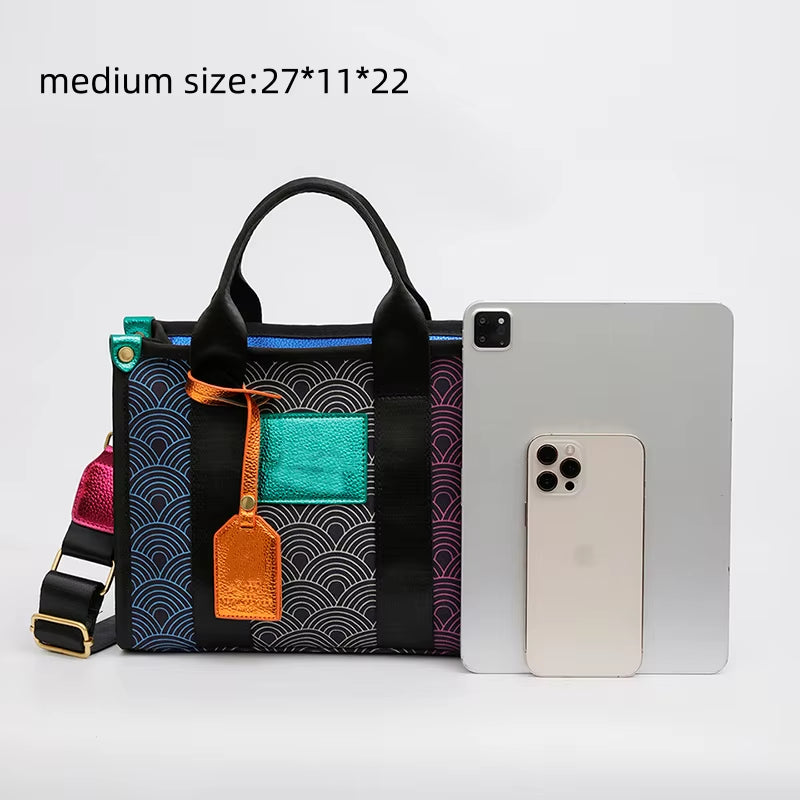 2025 New Fashion High-Capacity Handbag- Canvas Tote Bag-Shoulder Bag 