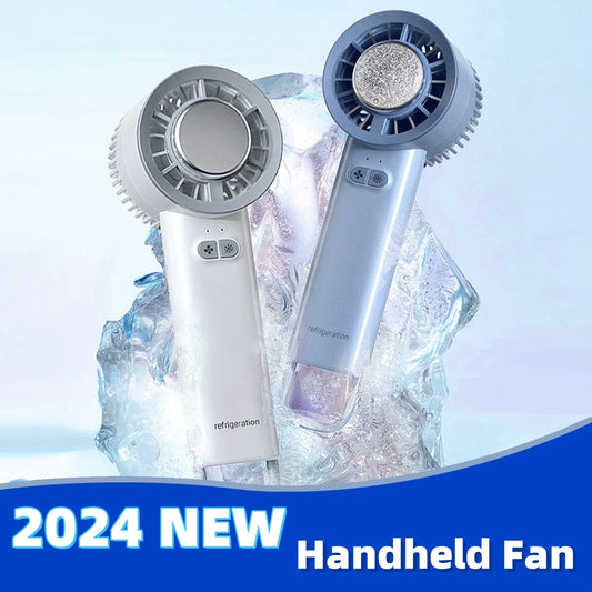  Summer Gadget Handheld Turbo Jet Fan Mini Portable Ice-Cold Fan 