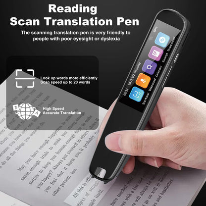 Translation Scanning Pen, Bluetooth Wifi Scan Reader 